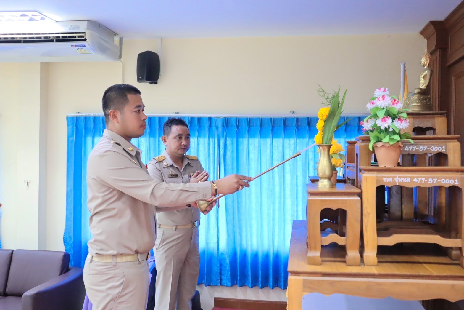 ประชุมสภาเทศบาลตำบลชุมพล  สมัยสามัญ สมัยที่ ๔  ประจำปี ๒๕๖๖